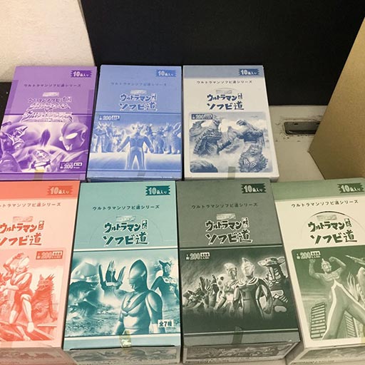バンダイ HGシリーズ ウルトラマンソフビ道 7箱セット