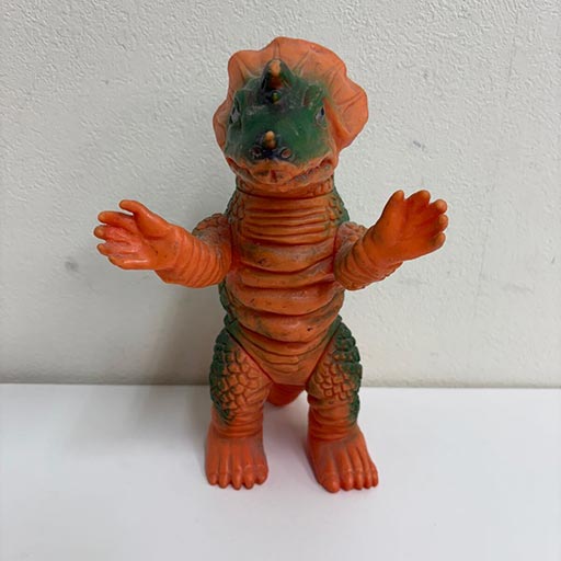 ブルマァク 円谷プロ アギラ 怪獣 当時物 ソフビ
